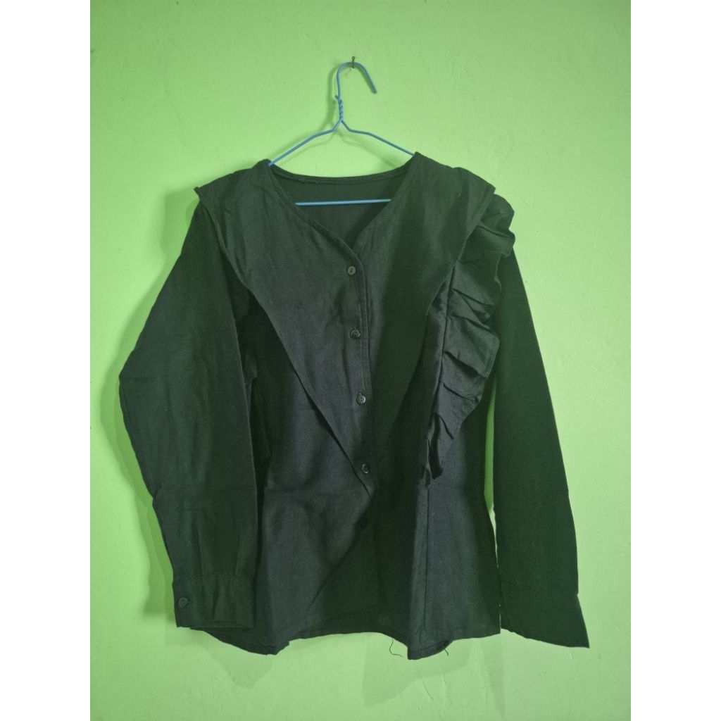 Preloved Blouse bahan linen