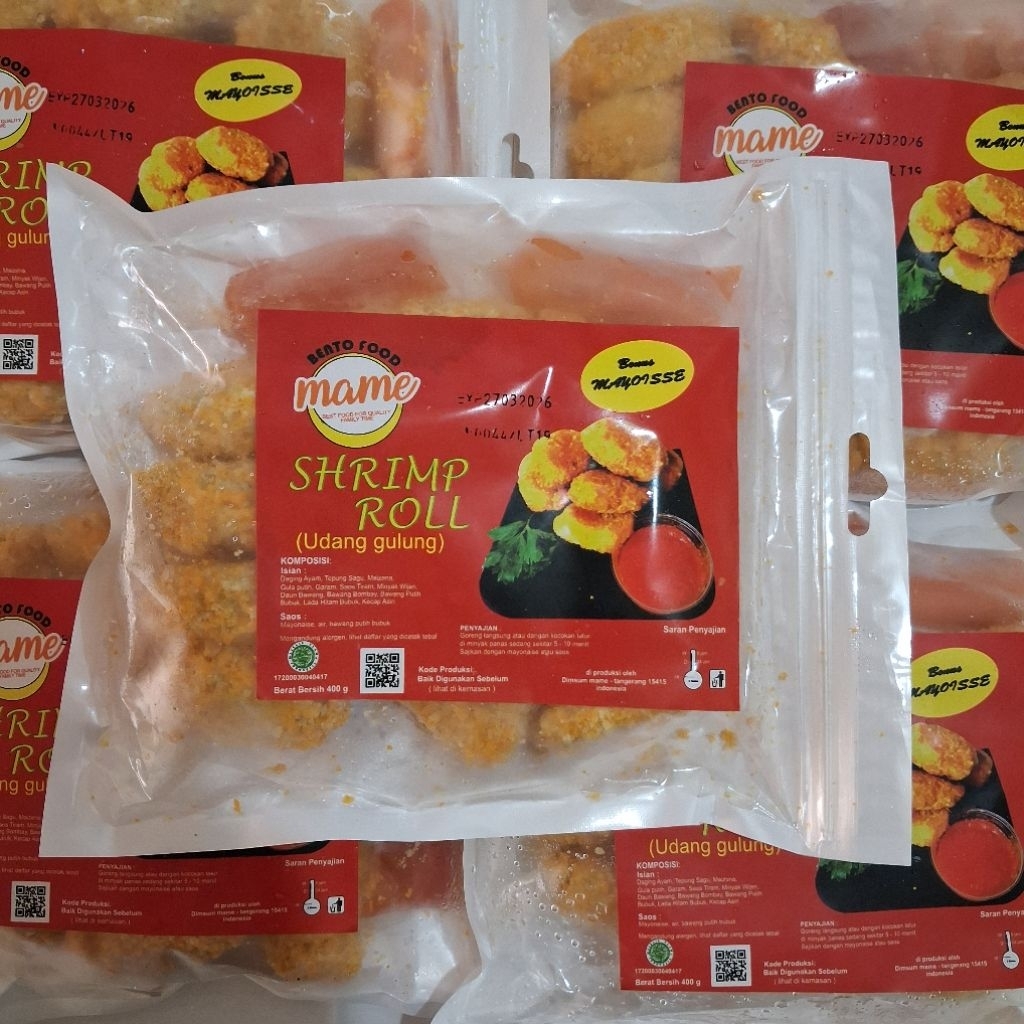 

Shrimp Roll Mame Bento isi 12 pcs