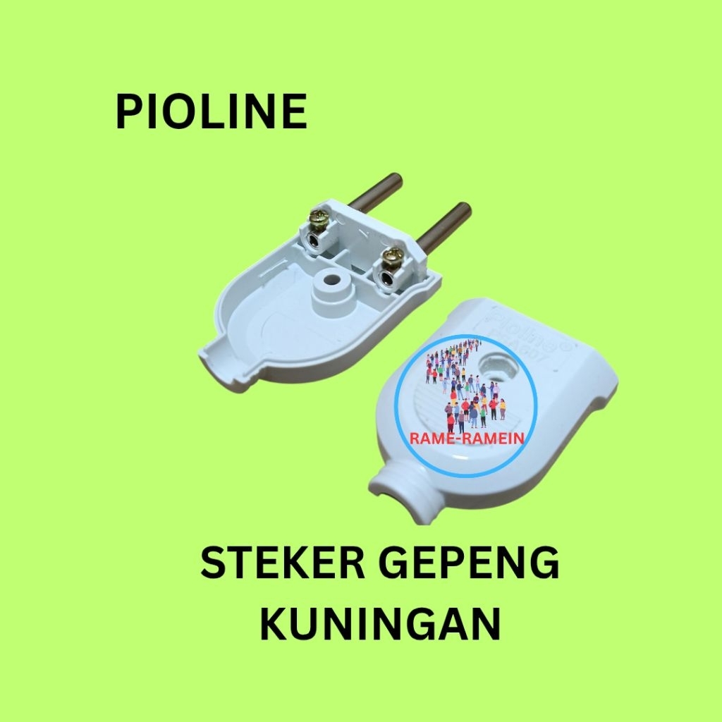 PIOLINE steker gepeng kuningan