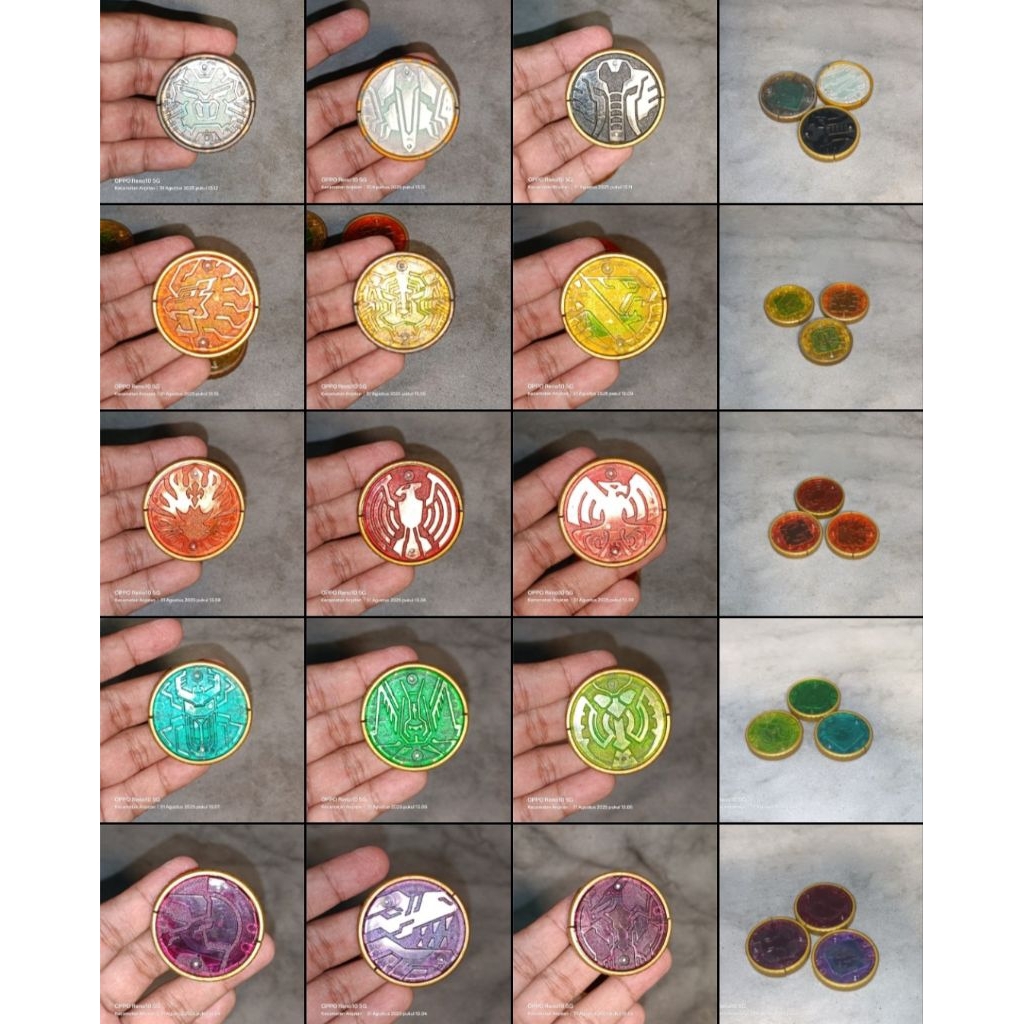 DX COMBO MEDAL KAMEN RIDER OZU - KAMEN RIDER OOO