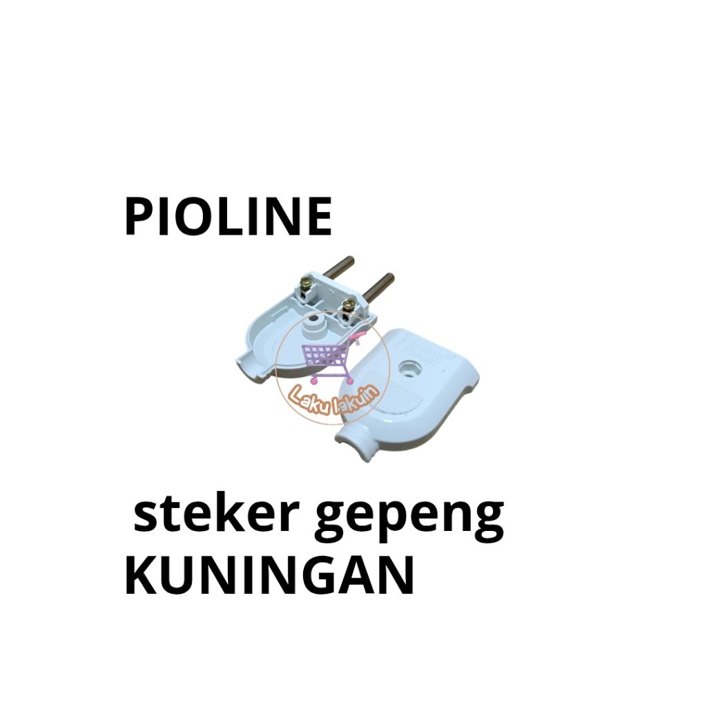 PIOLINE steker gepeng kuningan
