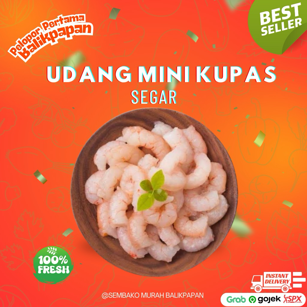 

Udang kecil kupasan (tidak setiap hari)
