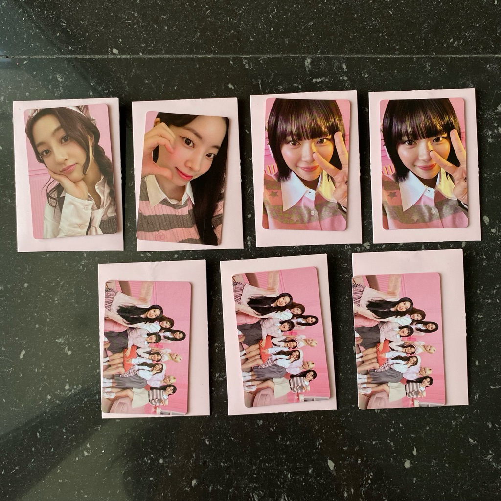 NABATI X TWICE X AMO COLLAB TWICE LIMITED PHOTOCARD OFFICIAL