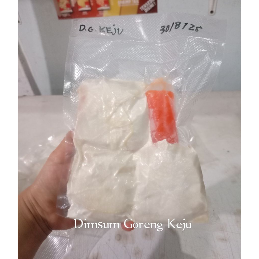 

Dimsum Goreng isi ayam Keju