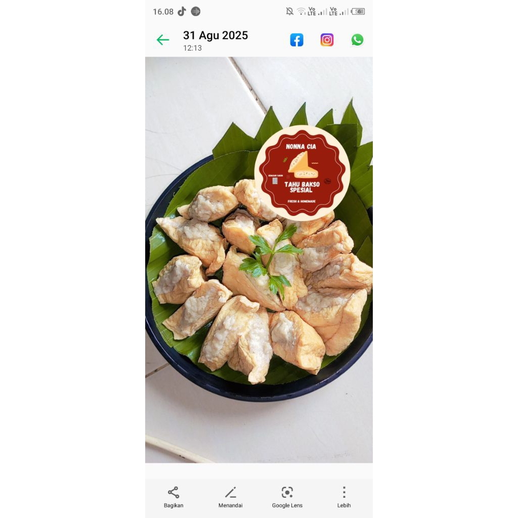 

Tahu Bakso Spesial Nonna Cia Isi 10pcs