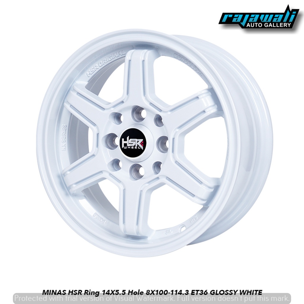 VELG RACING RING 14 HSR MINAS VELG PALANG 6 BUAT MOBIL AGYA AYLA BRIO DATSUN SOLUNA LANCER AVEGA