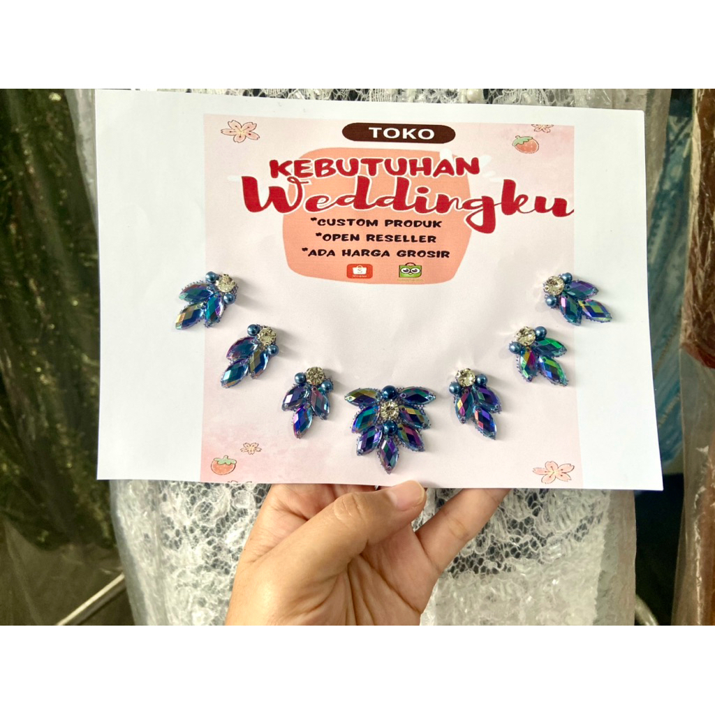 Payet Tempel | Payet Rangkai Instan Kerah Leher tinggal tempel