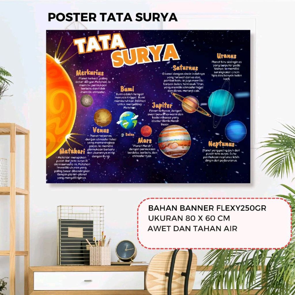 

Poster Pendidikan TATA SURYA Stationery