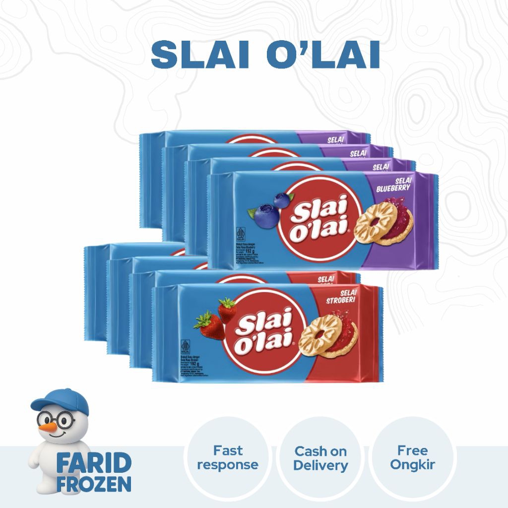 

SLAI OLAI BISKUIT SNACK FAMILY PACK 192 GR