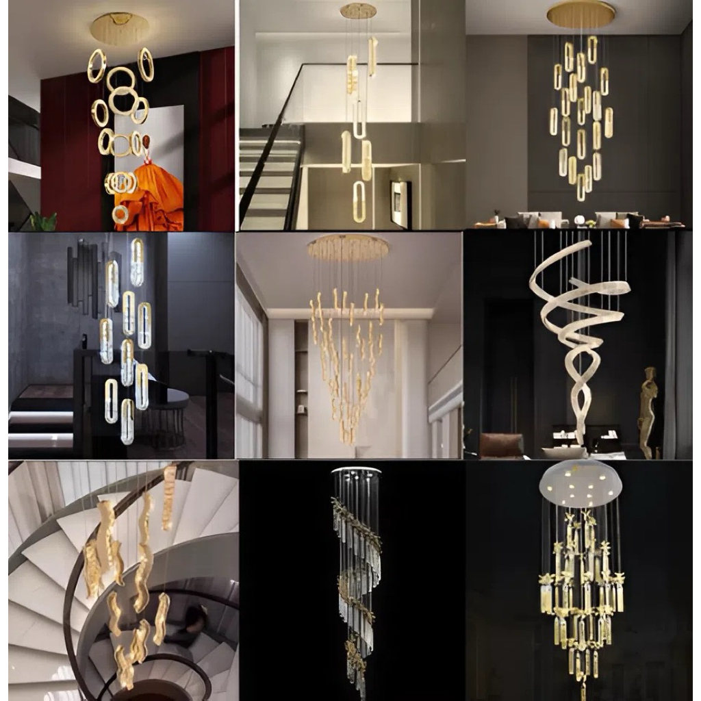 Lampu Gantung Kristal Modern