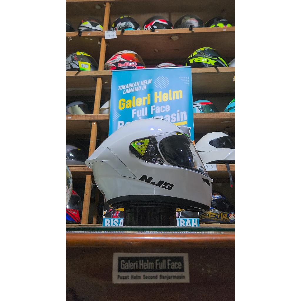 NJS ZX1 PUTIH LIHAT VIDEO