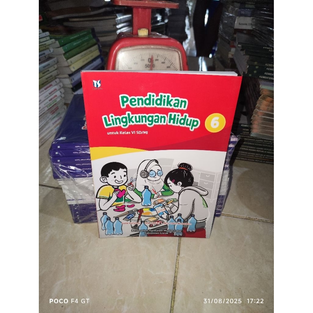 buku PLH pendidikan lingkungan hidup untuk SD MI kelas 6 kurikulum merdeka