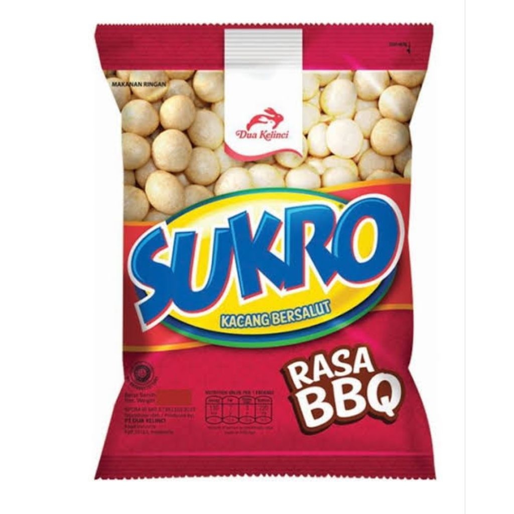 

sukro kacang bersalut rasa bbq 95g