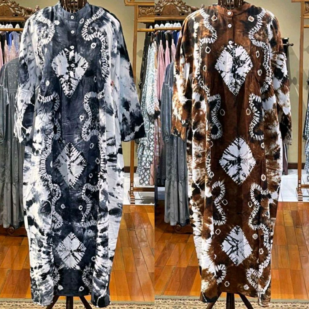 Liana Square Tie Dye by Dian Pelangi LIMITED EDITION Busana Homey Muslim Home Dress Daily Gamis Busu
