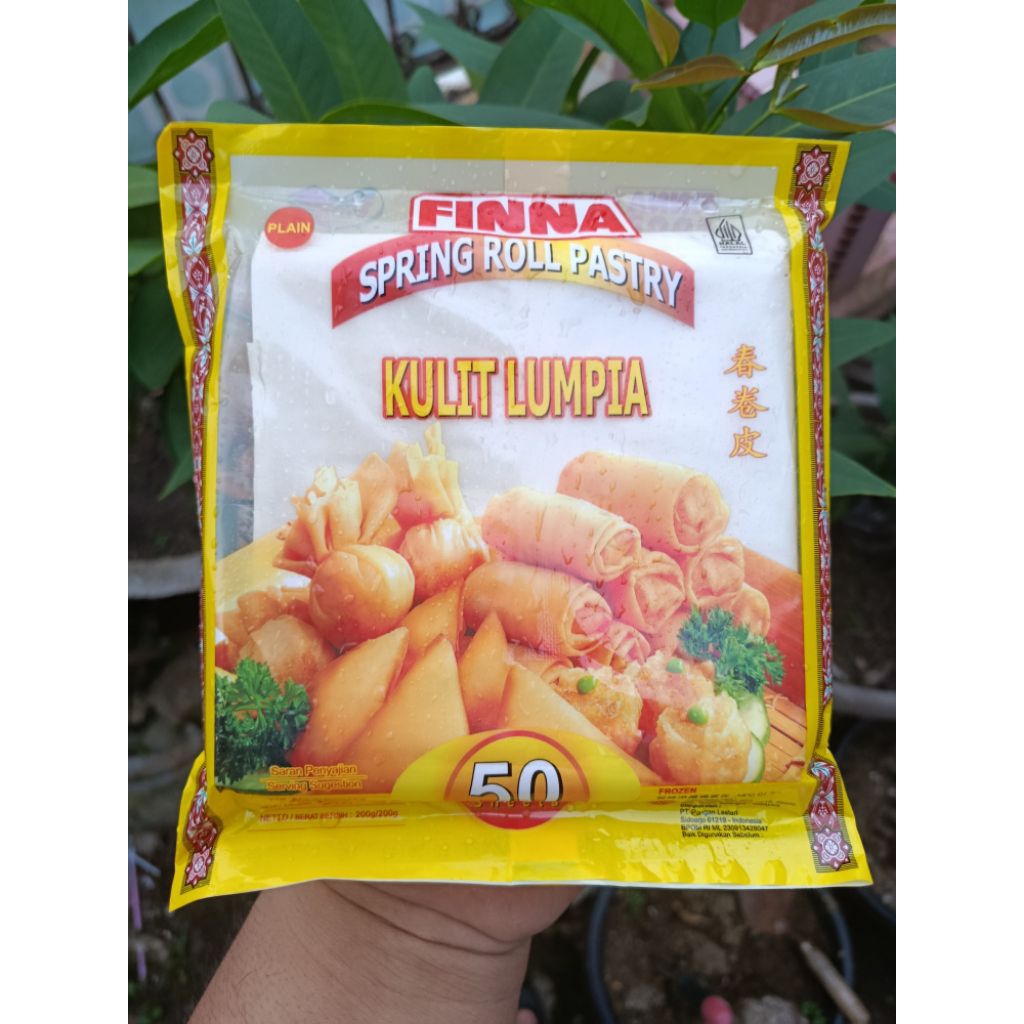 

Finna Spring Roll Pastry 5 inc (isi 50pcs) Kemasan 200gram