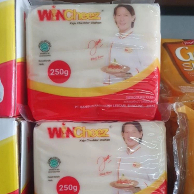 

Wincheez Reguler Keju Cheddar Olahan 250gr