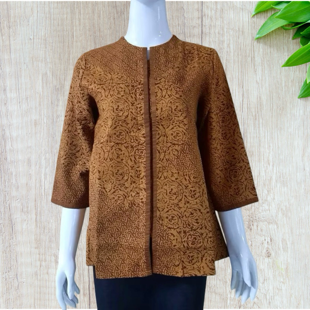 Batik Trikot wanita - Trikot Kimiko - Blouse Batik Premium