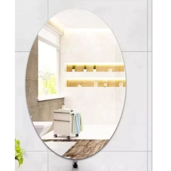 Stiker Cermin Kaca Dinding Tempel