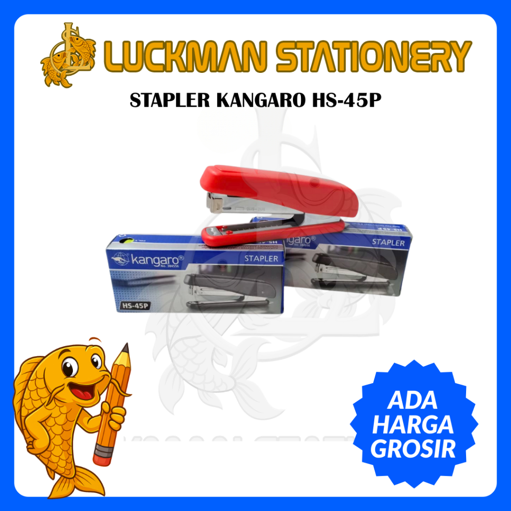 

LUCKMAN STATIONERY - STAPLER KANGARO HS-45 P