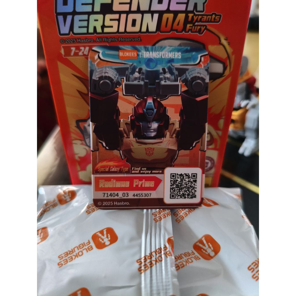 Blokees Rodimus Prime Secret