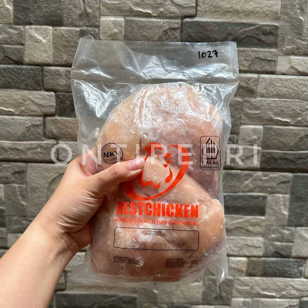 

Dada Ayam Fillet Utuh / Ayam Mentah / Boneless Chicken Breast 1kg