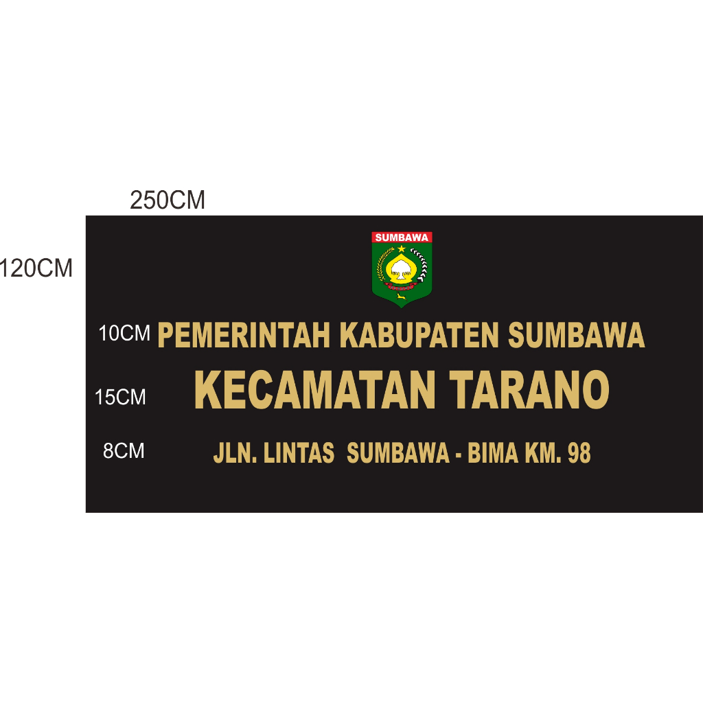 

PAKET HEMAT |PAPAN NAMA ACRYLIC|KANTOR DESA|WARNA GOLD 2MM +SPON EVA+ LOGO|
