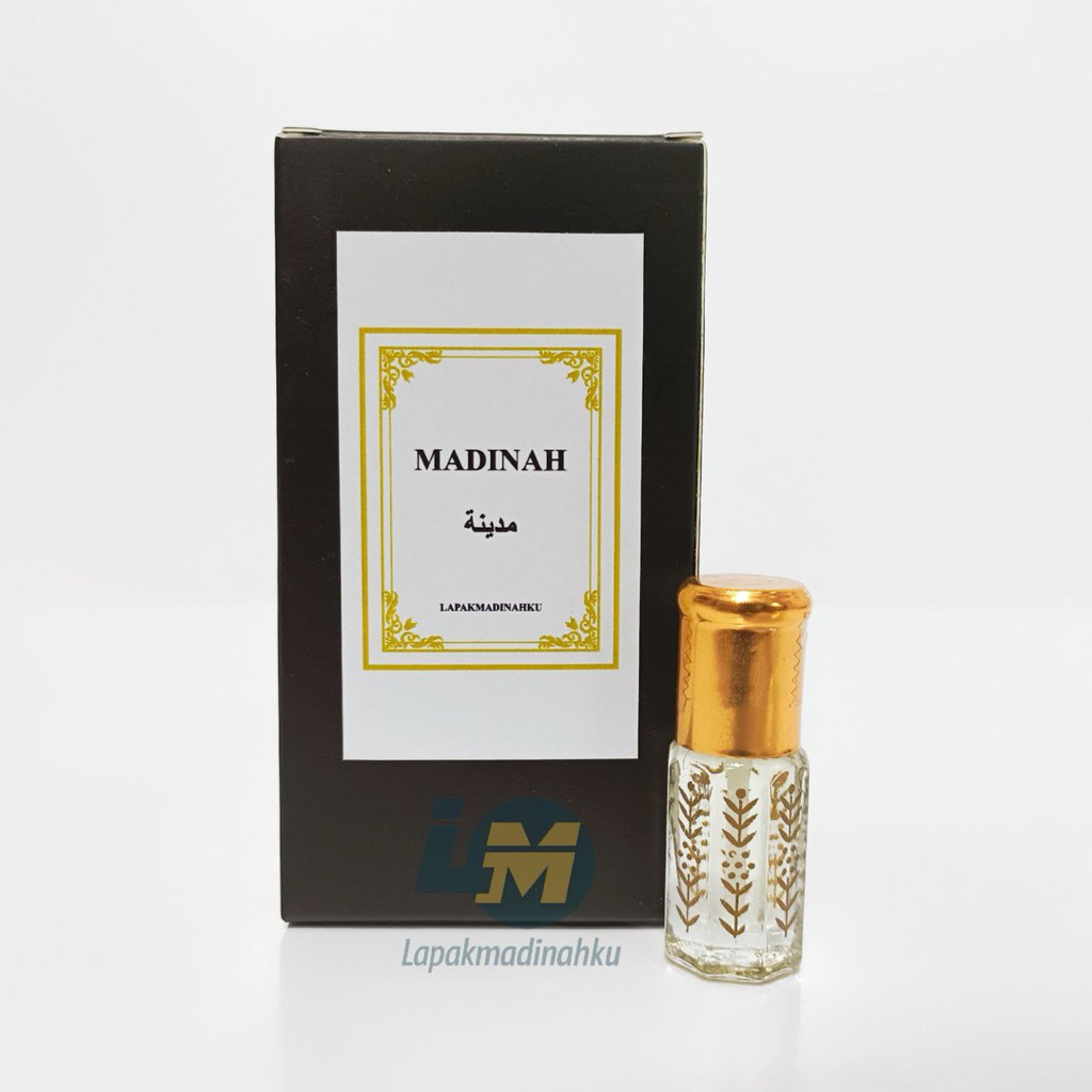 Parfum Arab Musk Al Madinah - Haramain Madinah 3ml - Original By Surrati Bibit Murni - Parfum Sholat
