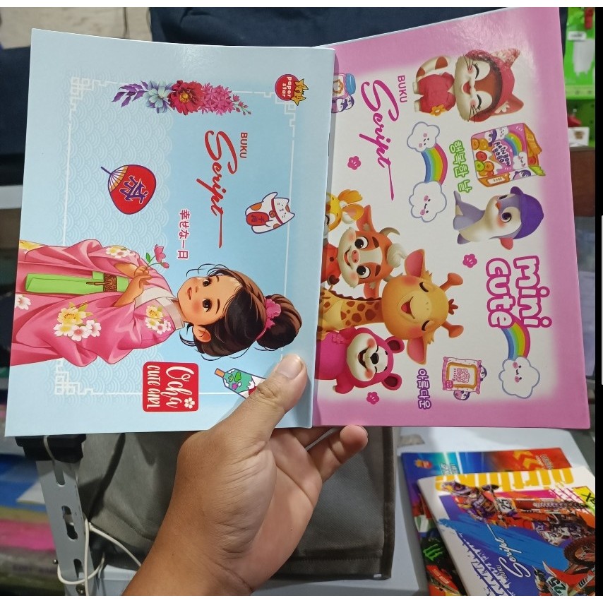 Buku Tulis Polos Paperstar A5 38 Lembar Buku Gambar Kecil A5 Halaman Polos Tanpa Garis Alat Mencatat