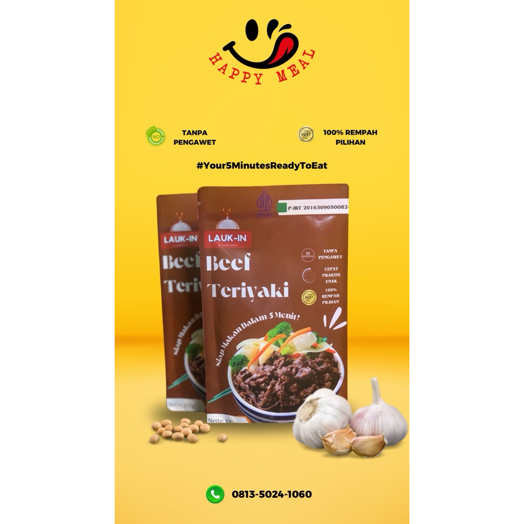 

Lauk-In Beef Teriyaki