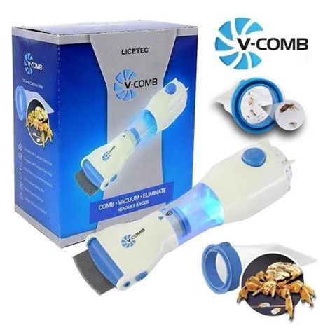 Alat Sisir Kutu Elektrik Penghisap Kutu Dan Telurnya Sisir Penghilang Kutu