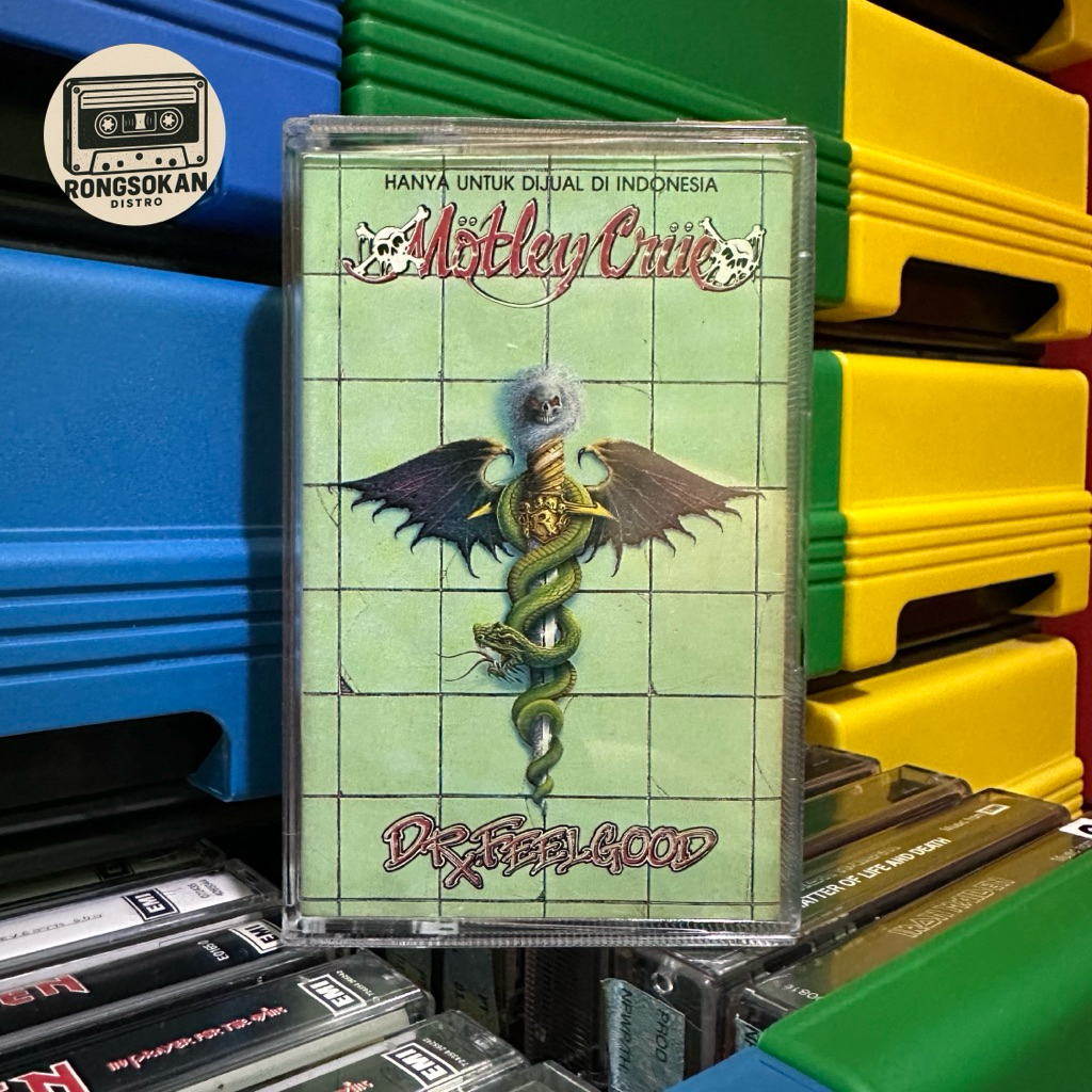 Kaset Pita MOTLEY CRUE DR. FEELGOOD (AQUARIUS)