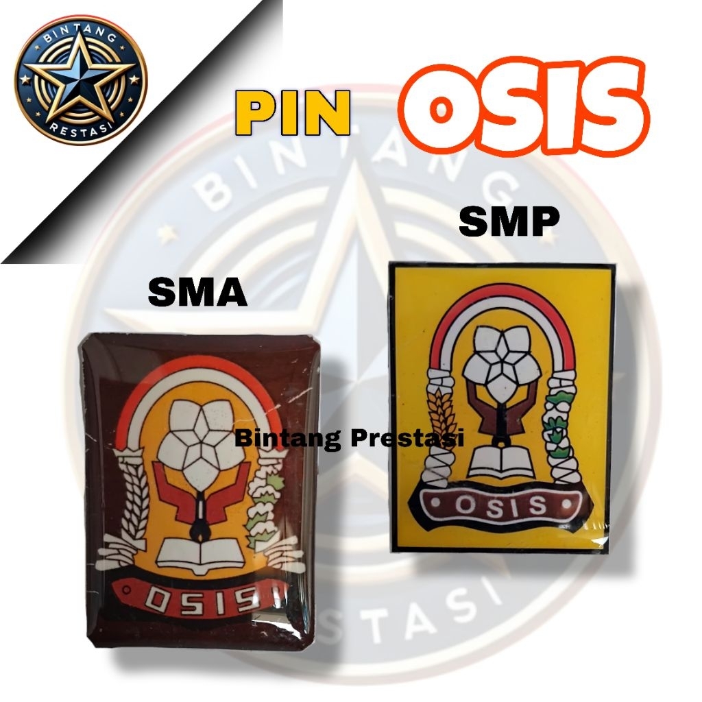 PIN OSIS SMP SMA/EMBLEM OSIS SMP SMA