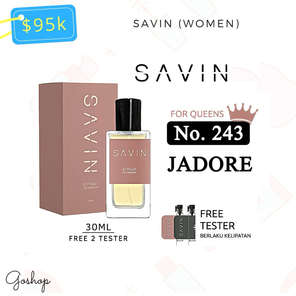 Savin Parfum No . 243 Jadore