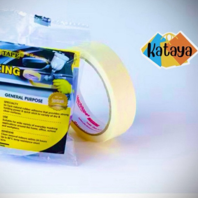 

Masking Tape Nachi 24mm/ Isolasi Kertas / Lakban kertas 24mm