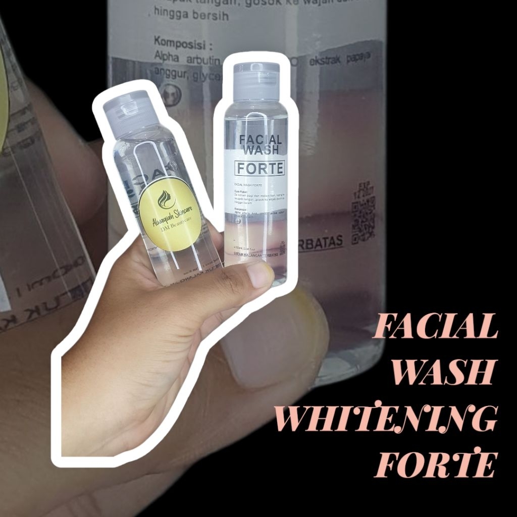 FACIAL WASH WHITENING SABUN PEMUTIH PENCERAH WAJAH AW ALWAQIAH SKINCARE DM BEAUTYCARE