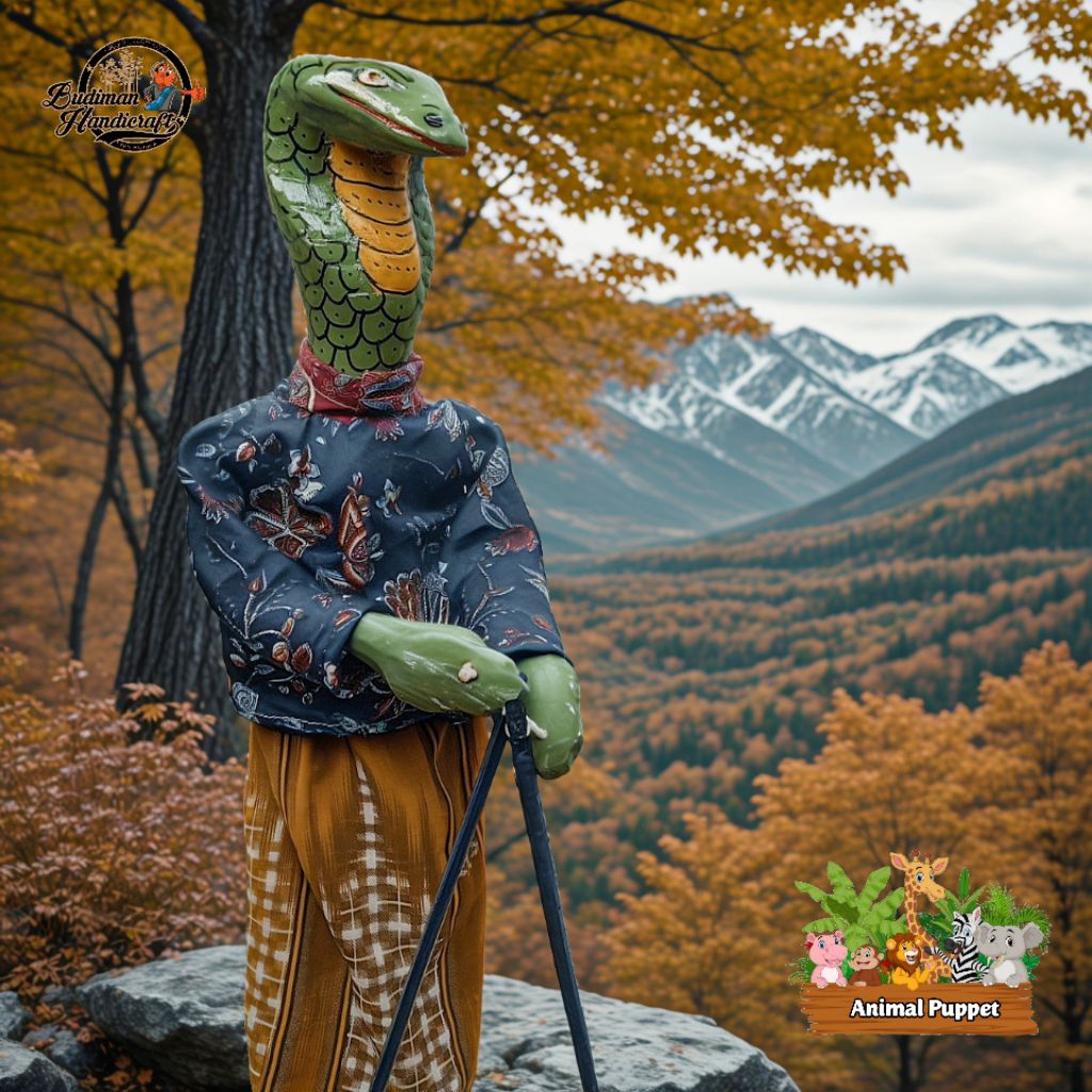 Wayang Golek Binatang Karakter Ular