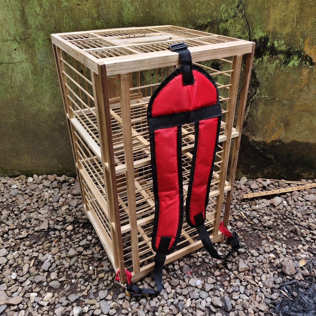 Tali Gendongan Dondang Merpati Lepas dan Dongdang Jemur Warna Merah