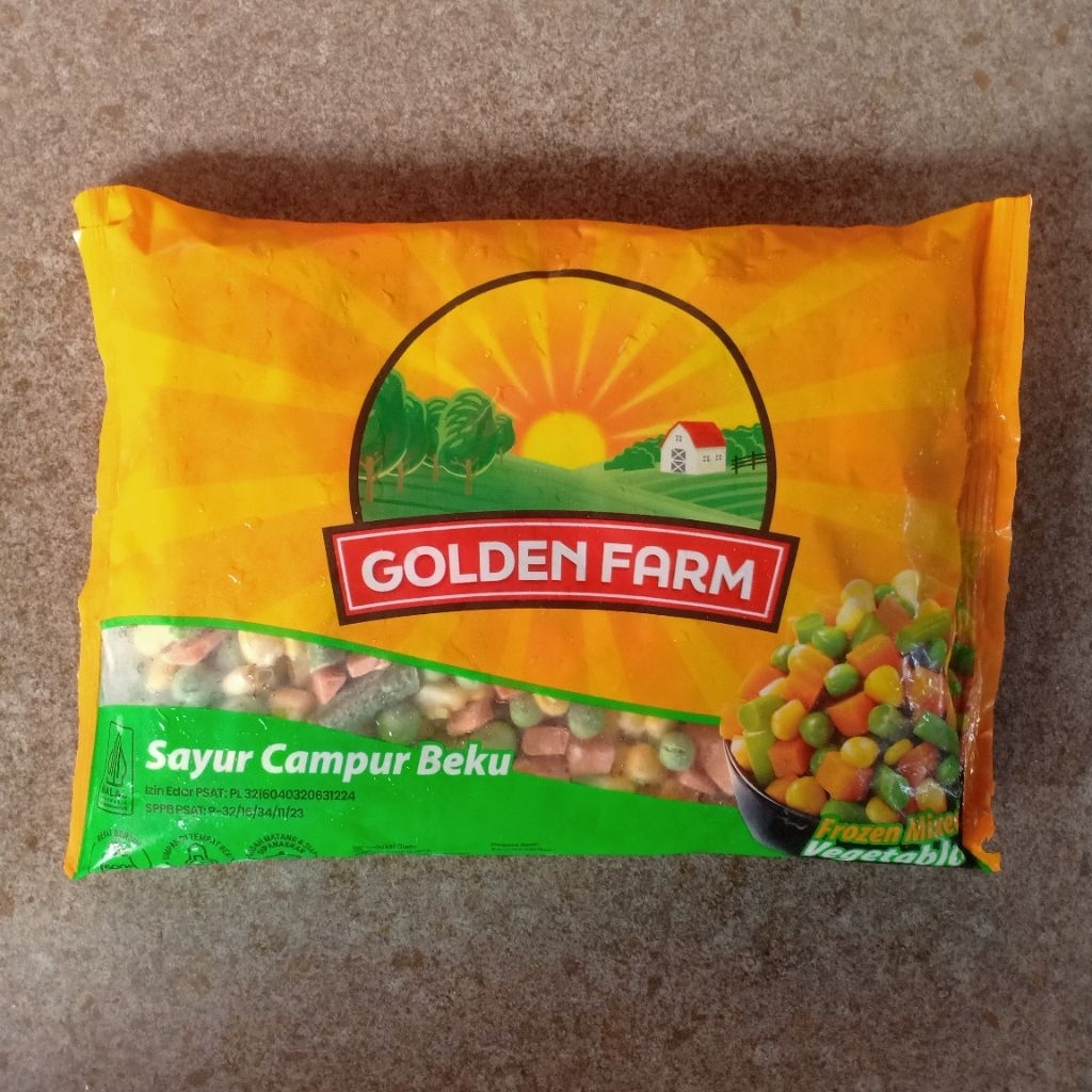 

Golden Farm Mix Vegetable 500 gram