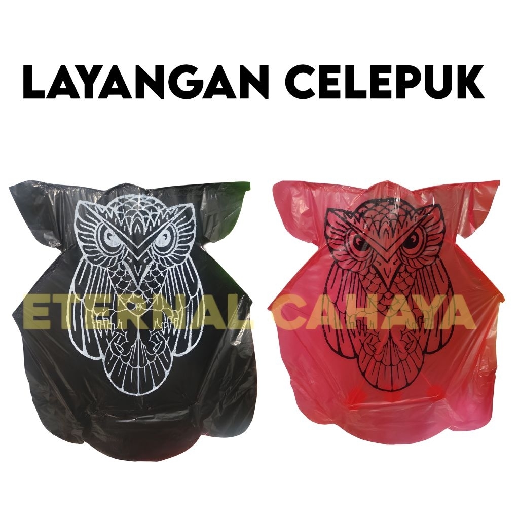 LAYANGAN CELEPUK | MAINAN ANAK ANAK | LAYANG LAYANG | LAYANGAN MOTIF BURUNG HANTU | LAYANGAN BURUNG 