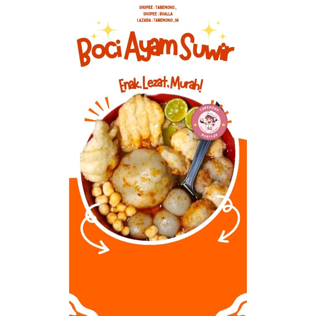 

BASO ACI AYAM SUWIR PEDAS