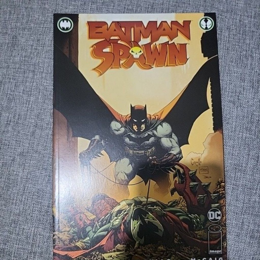 komik batman spawn YA batman
