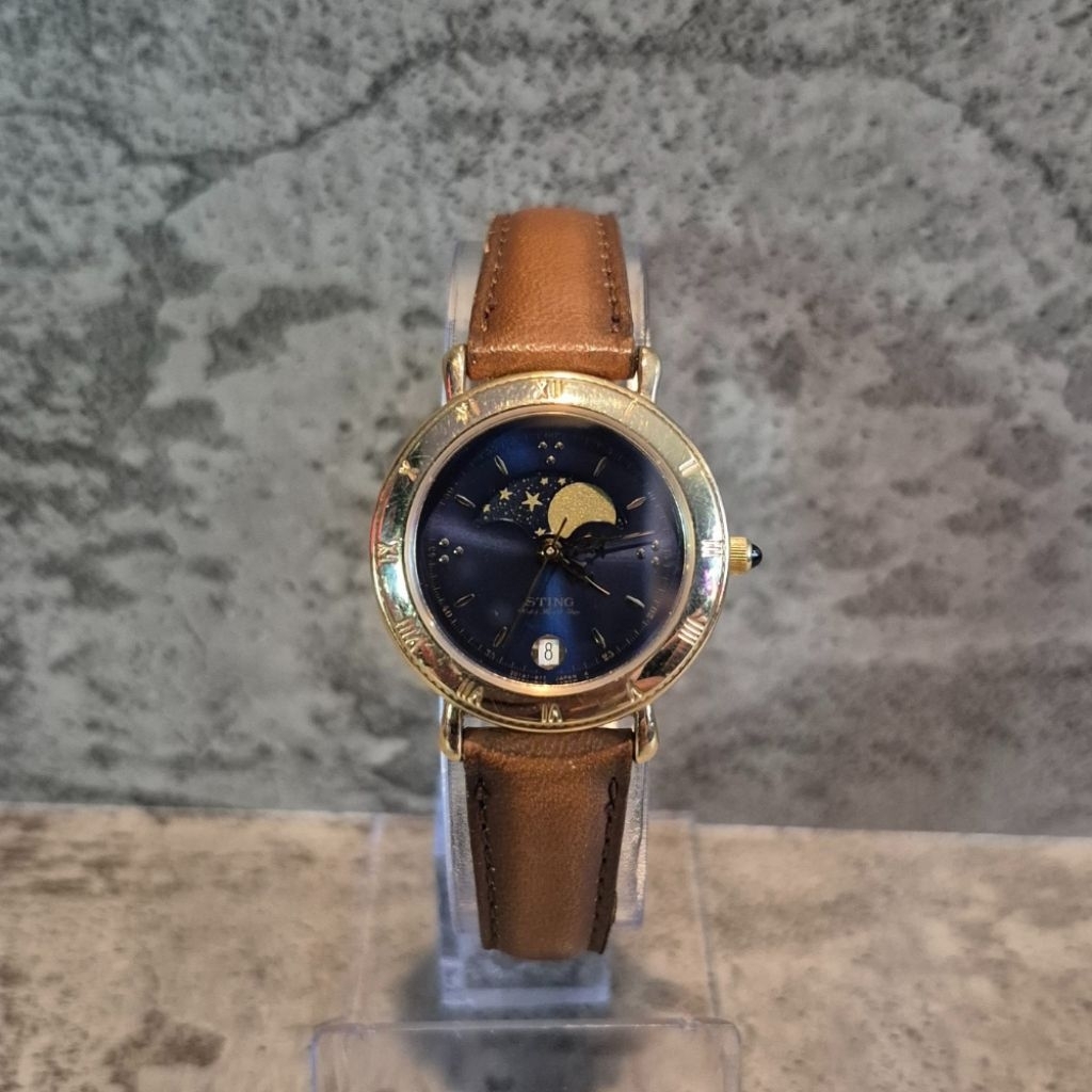 CASIO STINGER QUARTZ VINTAGE WATCH SECOND