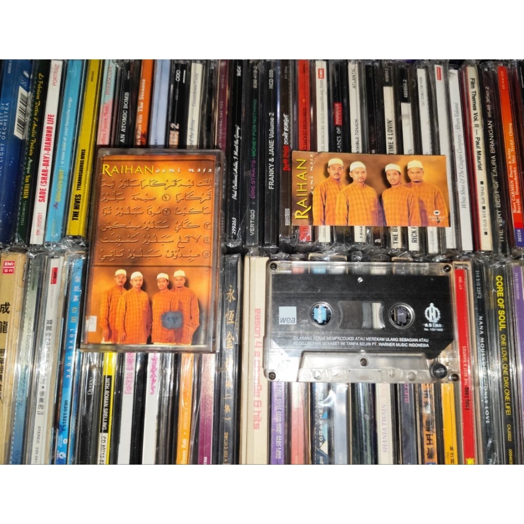 Kaset Raihan - Demi Masa ( Lengkap Dengan Bonus Sticker )