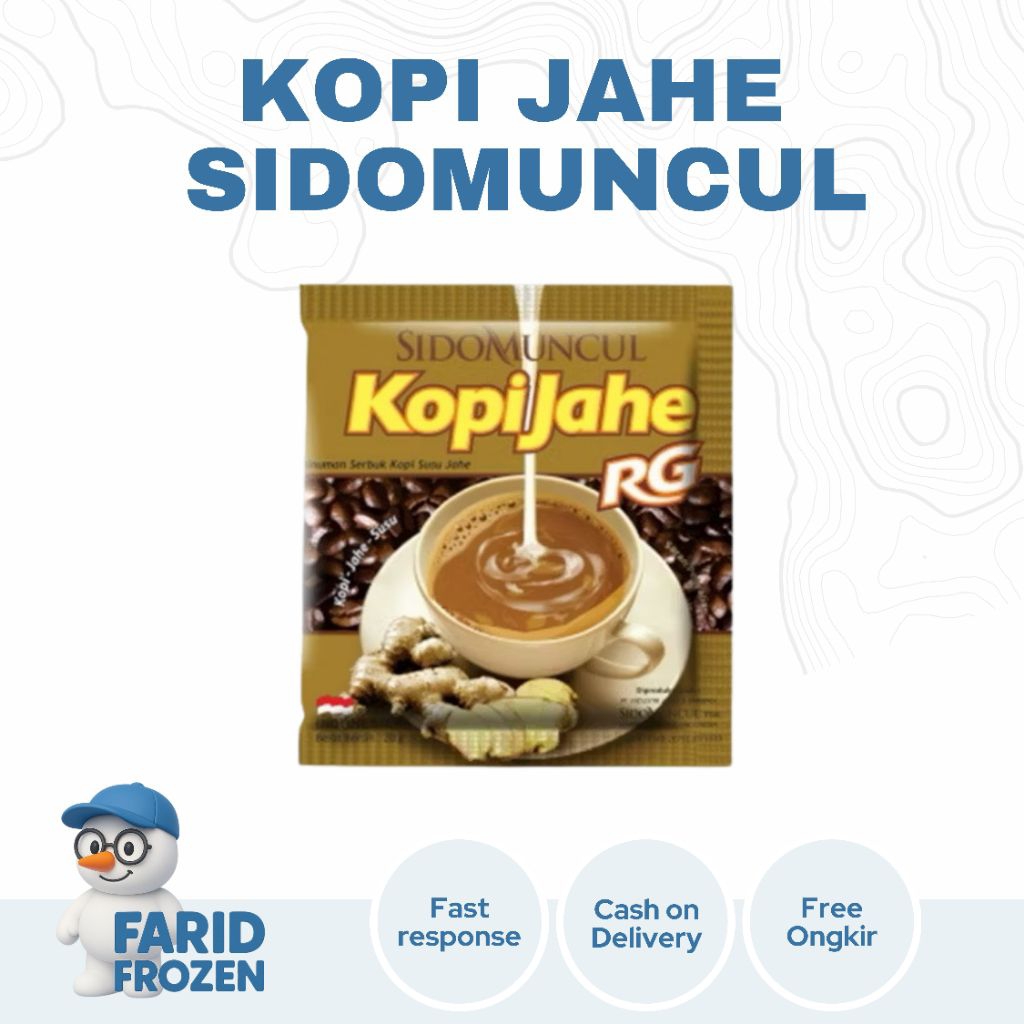 

KOPI JAHE SIDOMUNCUL RENCENG 26 GR X 10 ( 1 RENCENG ISI 10 PCS)