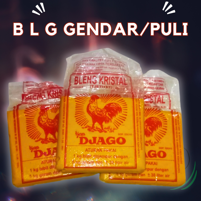 

B L E NG Gendar Puli - Garam Kuning Pengembang Kerupuk, Lontong, dll