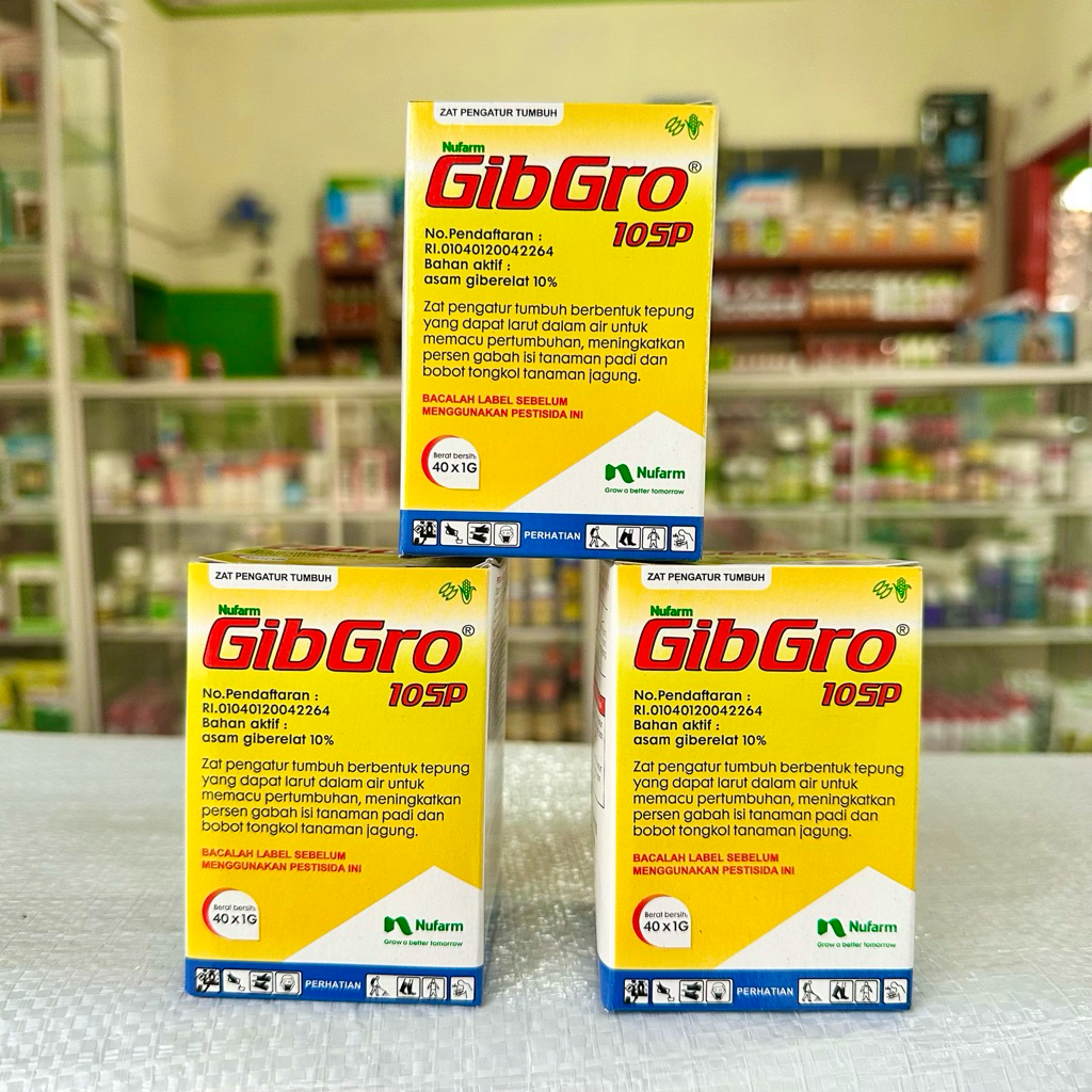 GIBGRO DAUN 10sp 1 kotak isi 40 pcs - GIBGRO TUMBUH - ZPT GIBGRO