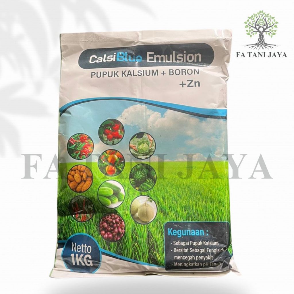 Calsi Blue Emulsion Pupuk Kalsium + Baron + Zn 1 kg