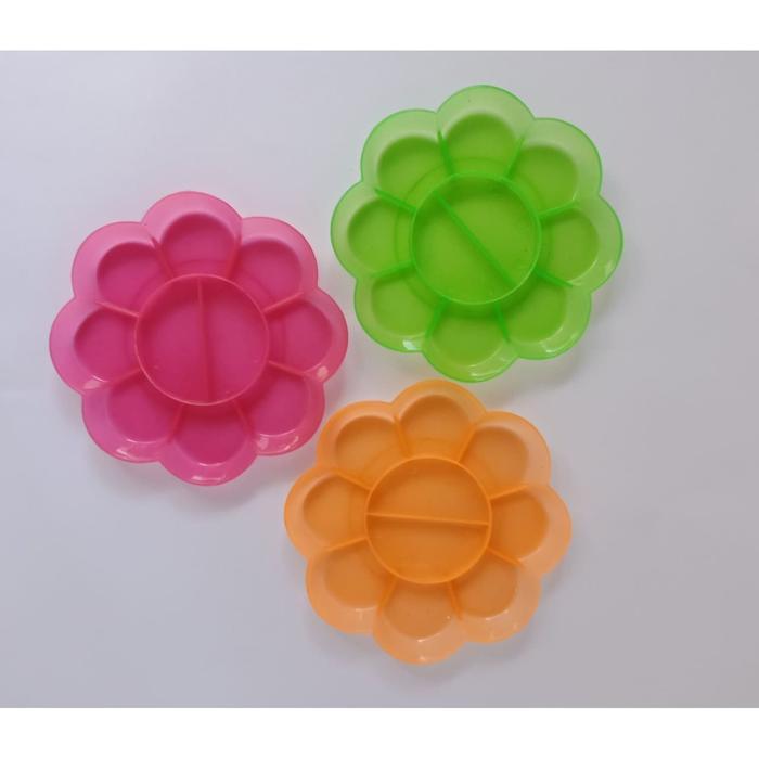 

Palet Lukis Cat Biasa / Tempat Cat air / wadah cat air / Piring Cat