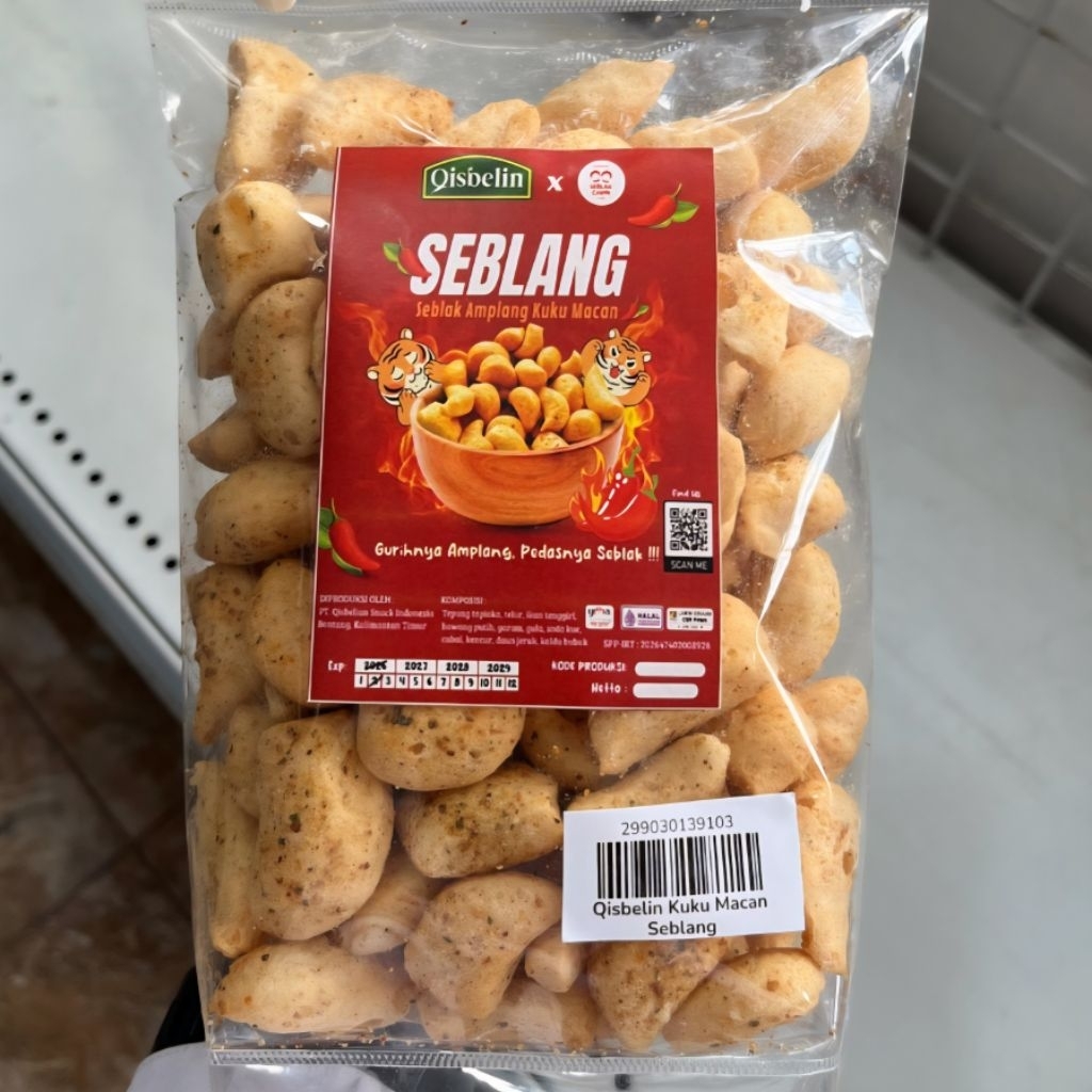 

Seblang – Seblak Amplang Kuku Macan (Kalimantan Timur)