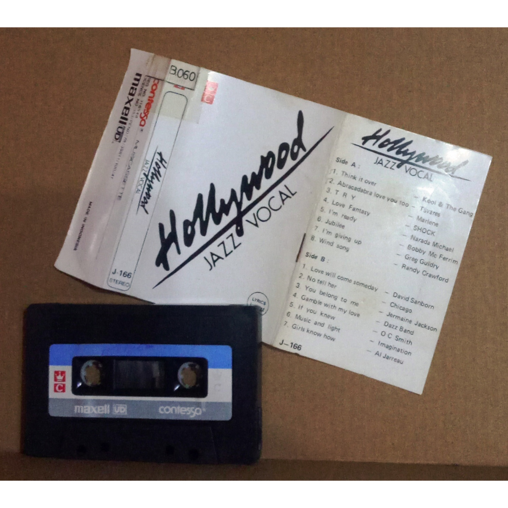 HOLLYWOOD JAZZ VOCAL - Kaset